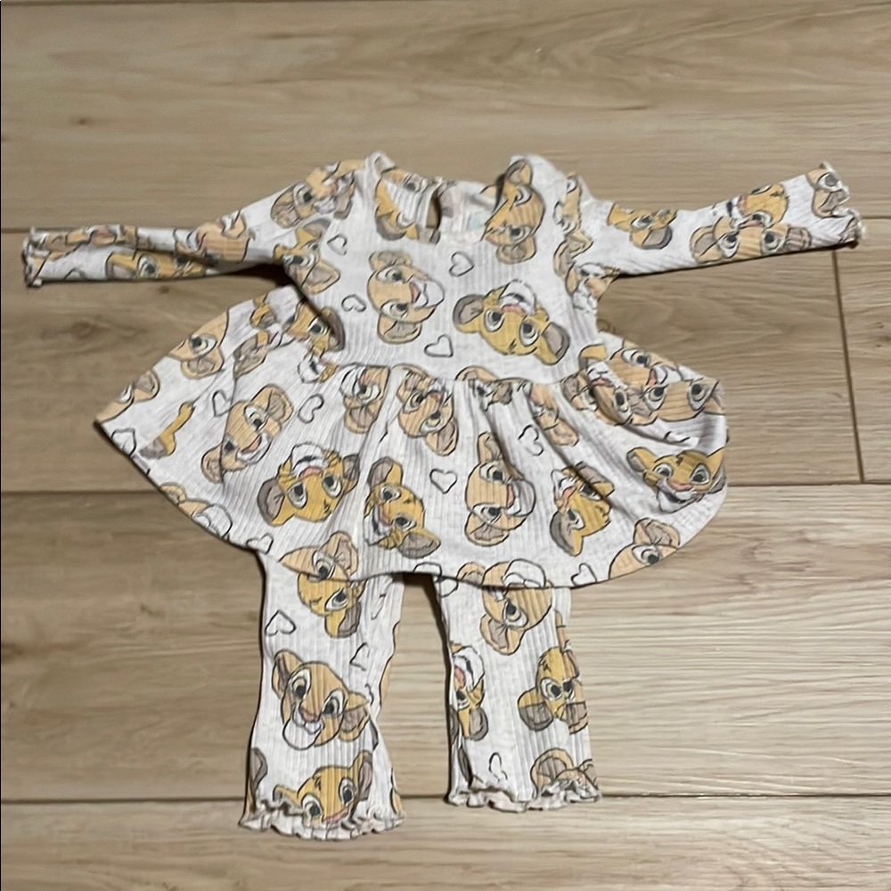 Disney lion king Matching Set - 0-3 months